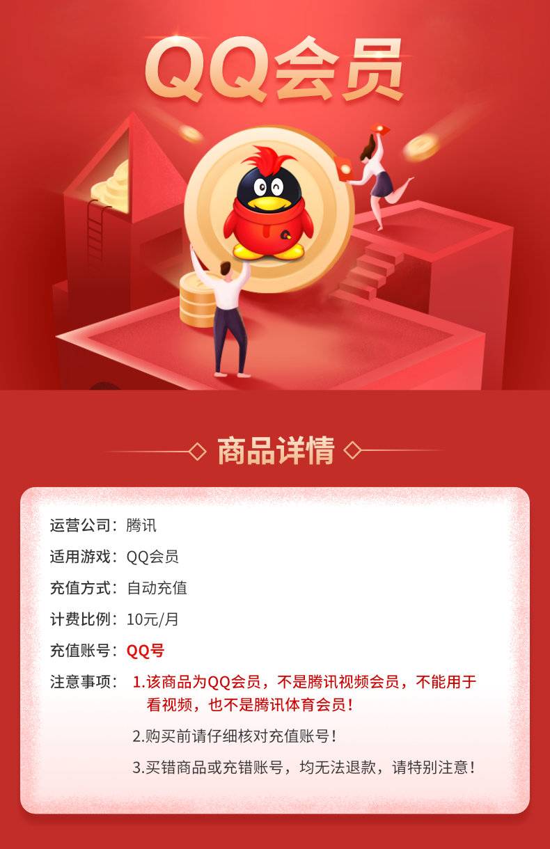 QQ会员权益说明 1