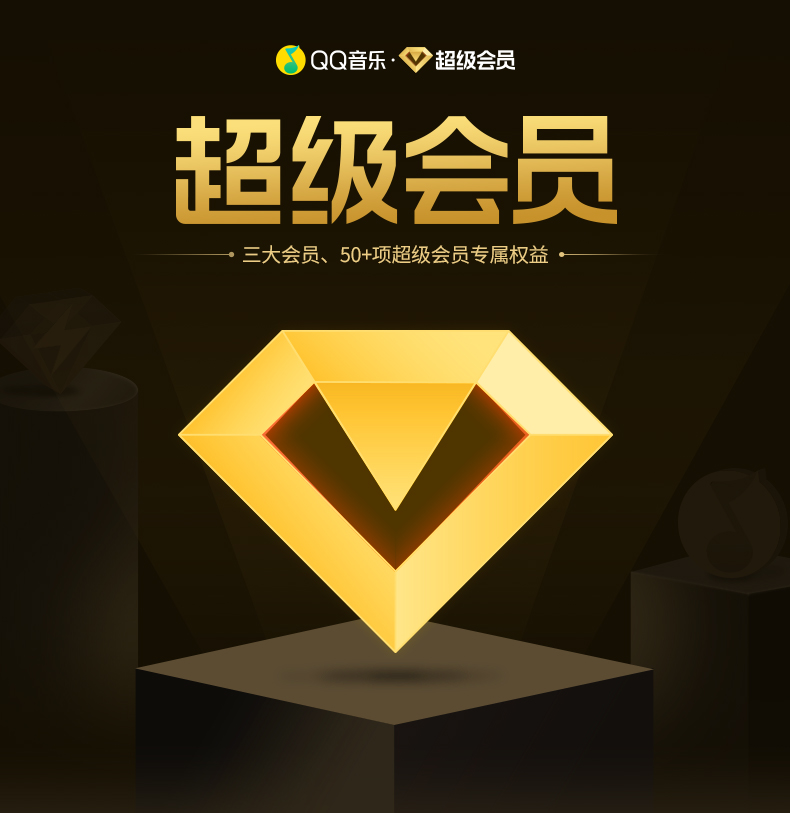 QQ音乐超级会员权益说明 1